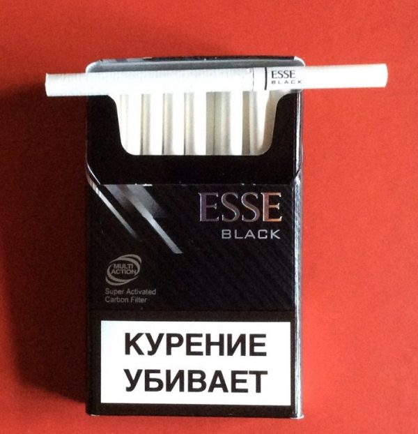 Esse Black cigarettes