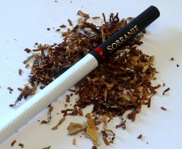 Sobranie Blacks Nanoslims cigarettes