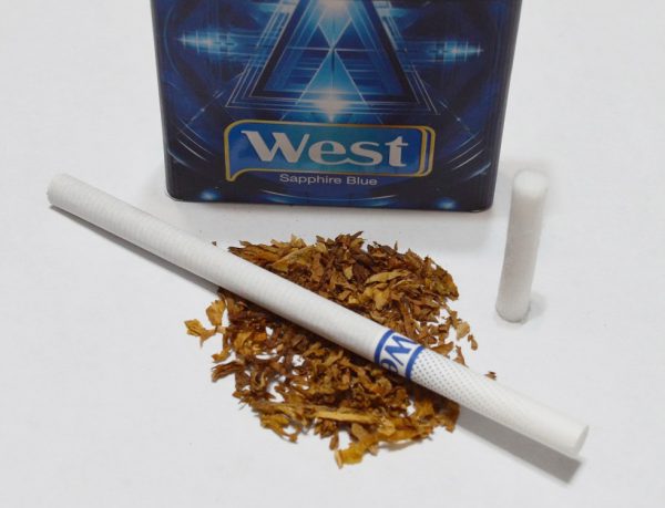 West Sapphire Blue cigarettes