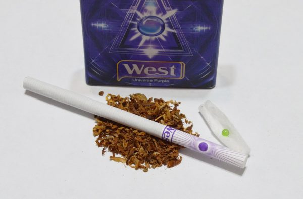 West Universe Purple cigarettes